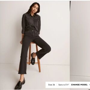 Madewell Kick It Out Jeans Starkey Wash sz 27